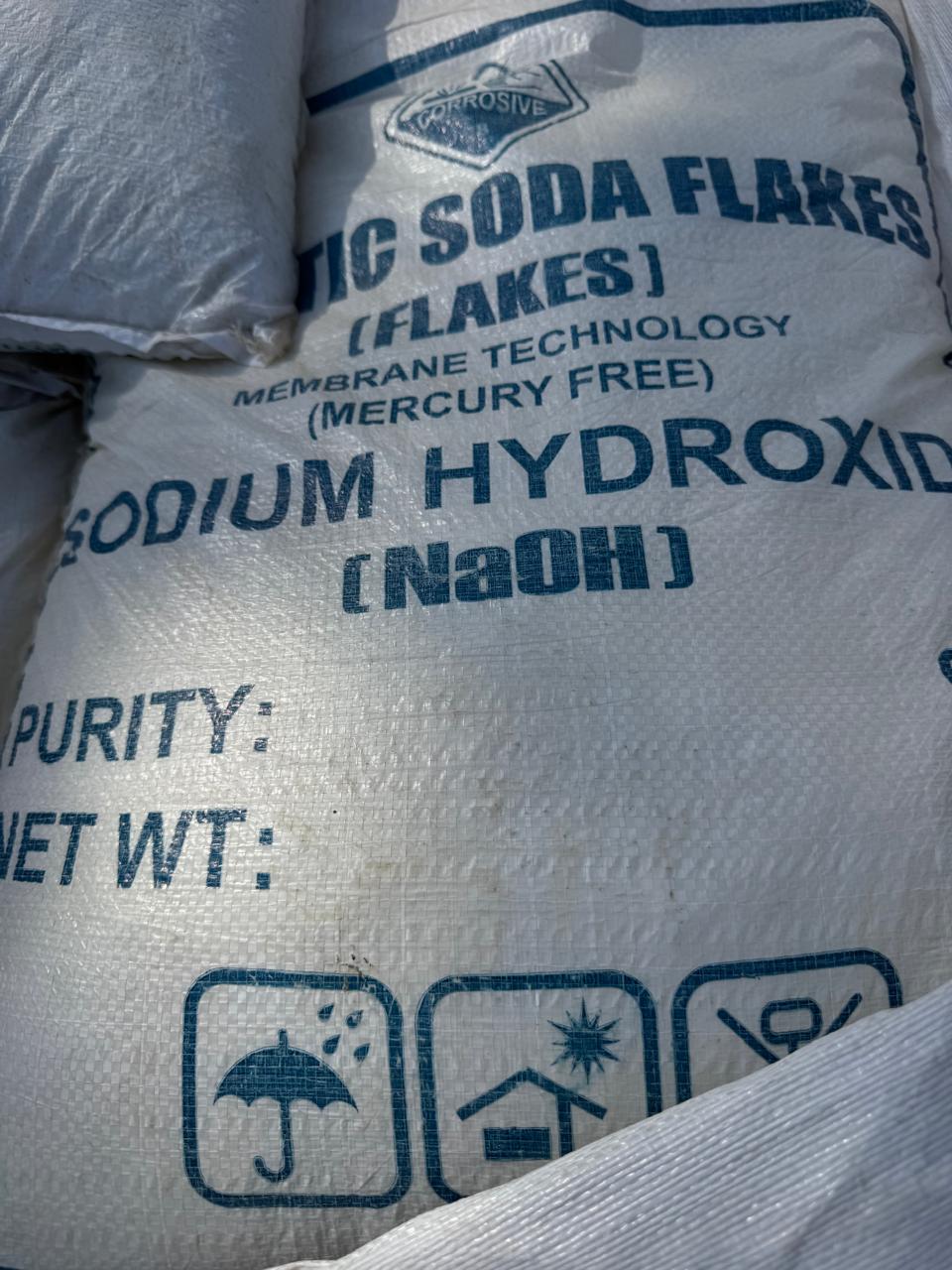 كوستك صودا قشور